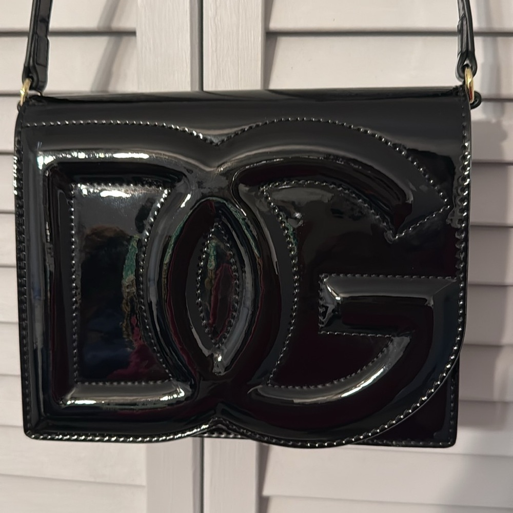 DOLCE&GABBANA DG Fango Black Shoulder Bag